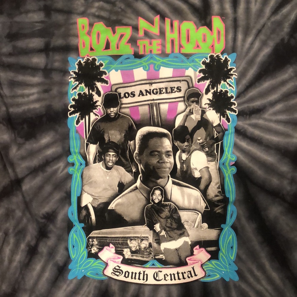 Boyz N The Hood Tie Dye Shirt in Small retro - Picture 3 of 6